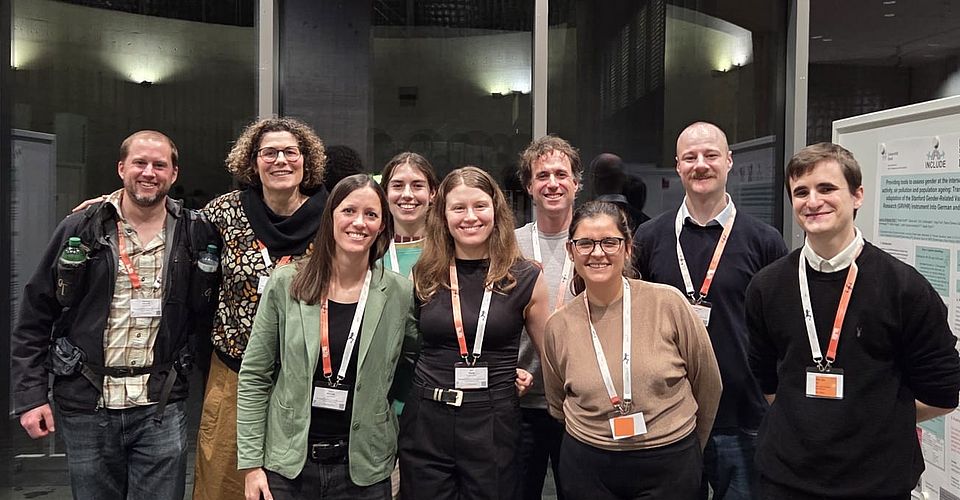 das Team am Kongress